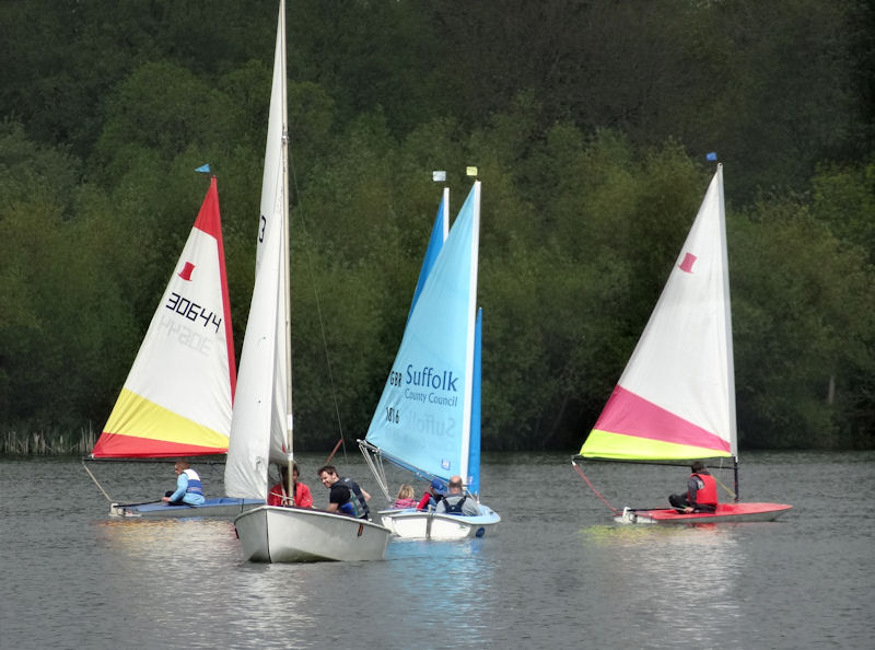 on St Edmundsbury Sailing & Canoeing Association’s ‘Push The Boat Out’ Open Weekend photo copyright Mike Steele taken at St Edmundsbury Sailing & Canoeing Association and featuring the Dinghy class