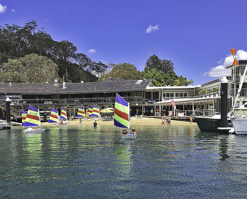 Idyllic conditions on Middle Harbour - photo © Greg Butchart