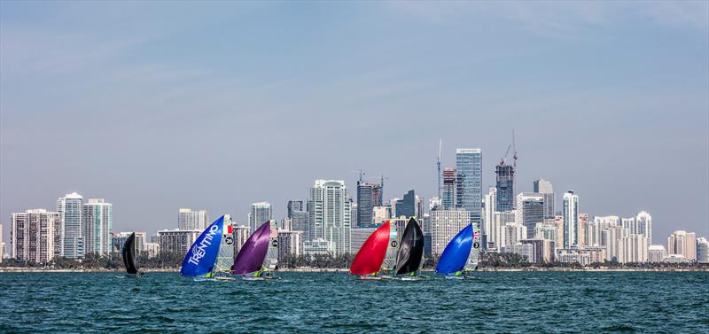 The first stop of World Sailing's 2017 World Cup Series will see over 450 competitors race across the ten Olympic classes from Regatta Park at Coconut Grove, Miami photo copyright Jesus Renedo / Sailing Energy taken at  and featuring the Dinghy class