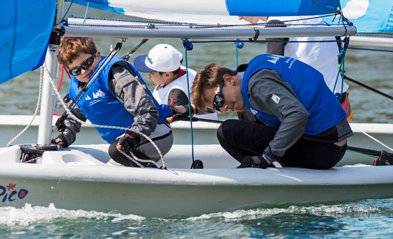 Boase Cohen and Collins Inter School Sailing Festival photo copyright Guy Nowell taken at Royal Hong Kong Yacht Club and featuring the Dinghy class