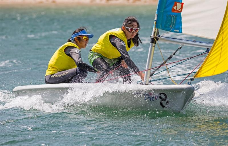 Boase Cohen and Collins Inter School Sailing Festival photo copyright Guy Nowell taken at Royal Hong Kong Yacht Club and featuring the Dinghy class