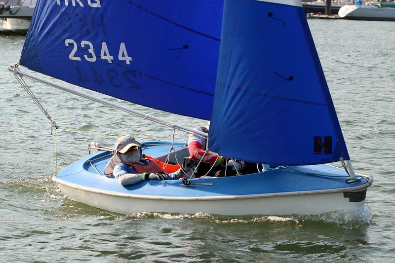 Hebe Haven YC 24-Hour Charity Dinghy Race photo copyright Fragrant Harbour taken at Hebe Haven Yacht Club and featuring the Dinghy class