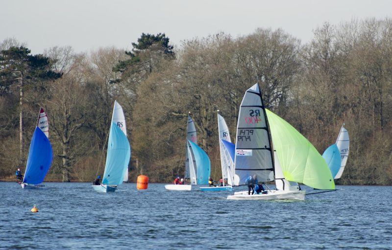 Bough Beech SC Icicle Open Series photo copyright Debbie Maynard taken at Bough Beech Sailing Club and featuring the Dinghy class