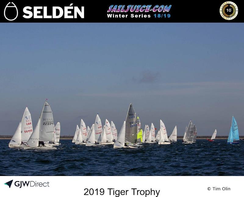 John Merricks Tiger Trophy 2019 photo copyright Tim Olin / www.olinphoto.co.uk taken at Rutland Sailing Club and featuring the Dinghy class
