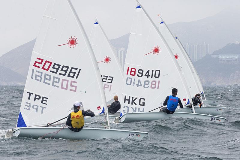 Hong Kong Raceweek 2019. Laser Radial. 1st Hsiu Chu Huang (TPE), 2nd Stan Picard (HKG) - photo © RHKYC / Guy Nowell