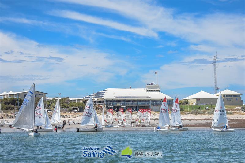 The Adelaide Sailing Club hosted the SA Youth States - 2019 South Australian Youth Championships photo copyright Harry Fisher taken at Adelaide Sailing Club and featuring the Dinghy class