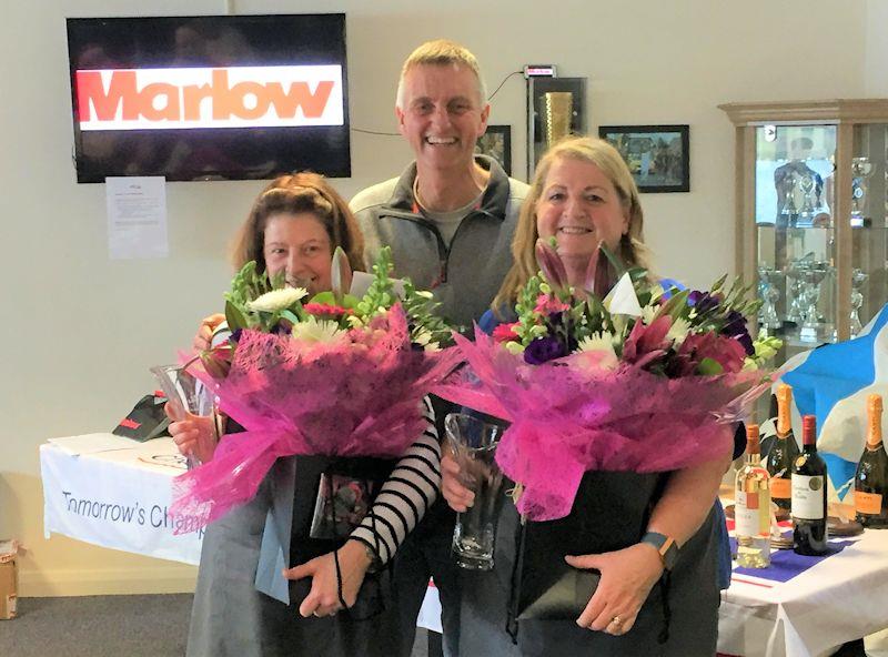 Leigh & Lowton Sailing Club catering staff on their last day - photo © Catherine Catchpole