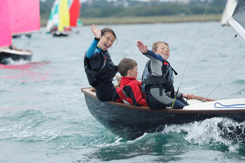 Looking forward to the Royal Lymington Yacht Club Junior Regatta photo copyright RLymY taken at Royal Lymington Yacht Club and featuring the Dinghy class