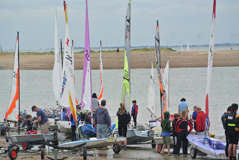 Brightlingsea Youth Regatta 2018 photo copyright Fiona Brown taken at Brightlingsea Sailing Club and featuring the Dinghy class