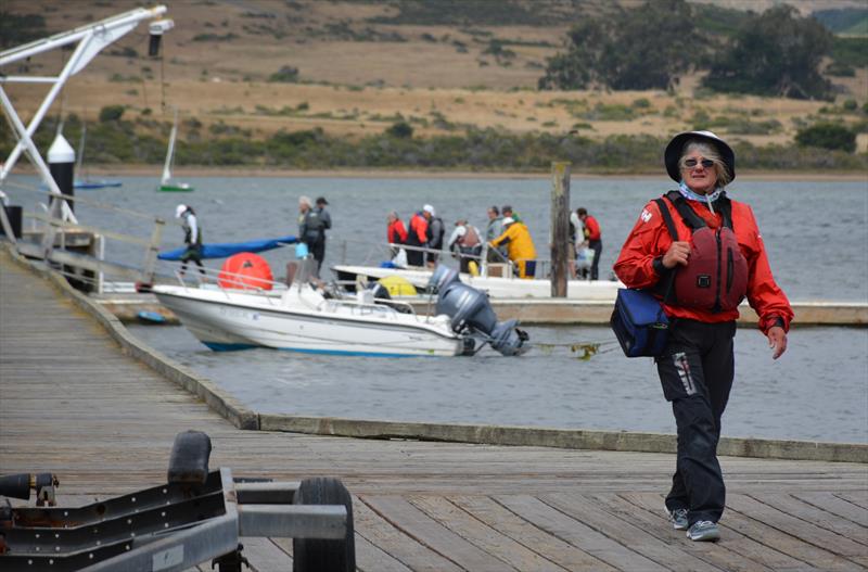 As another shuttle arrives from the mooring field, Milly returns to her second home - photo © Image courtesy of Kimball Livingston