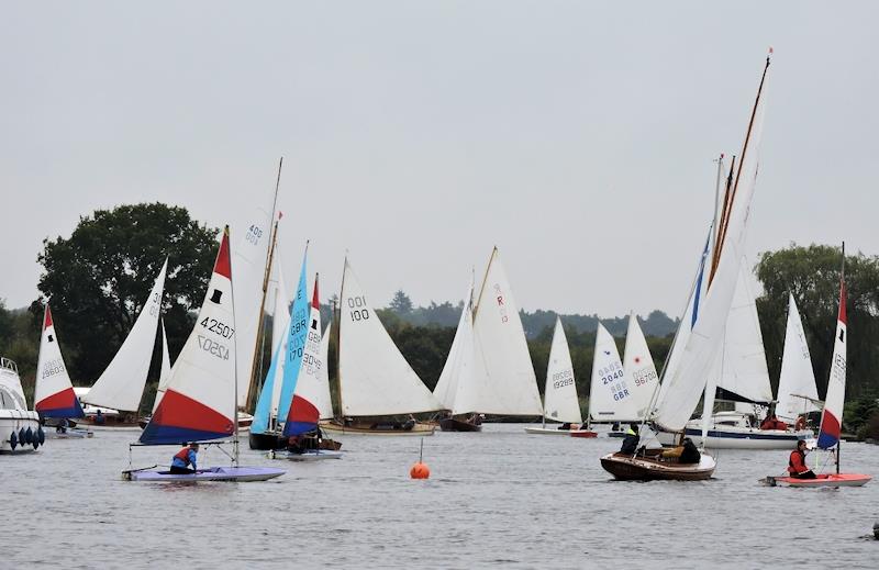 Horning Sailing Club End of Season Regatta photo copyright Holly Hancock taken at Horning Sailing Club and featuring the Dinghy class