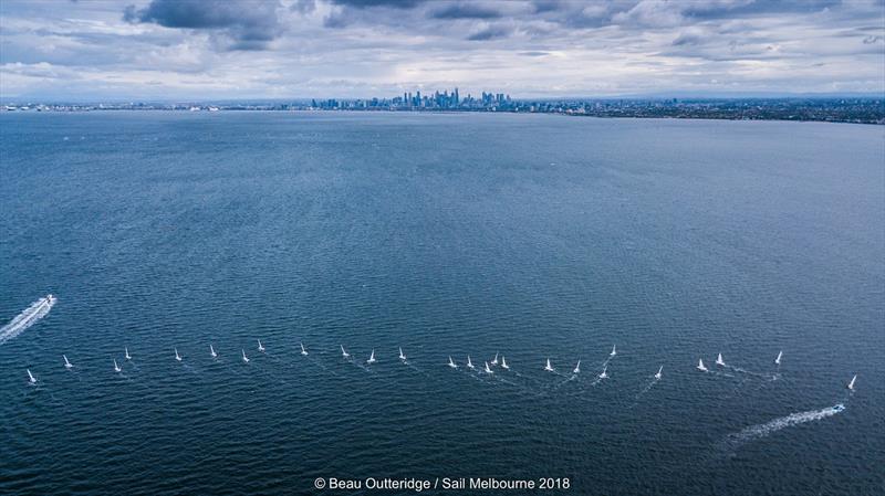 Sail Melbourne International Regatta photo copyright Beau Outteridge taken at Royal Brighton Yacht Club and featuring the Dinghy class