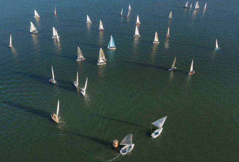 County Cooler 2020 photo copyright David Eberlin taken at Notts County Sailing Club and featuring the Dinghy class