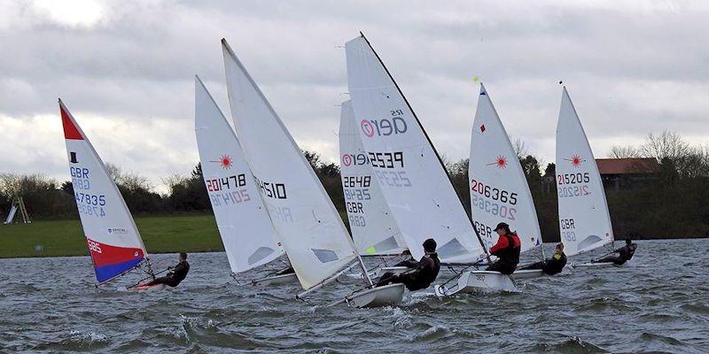 An all-in start for the smaller fleet - week 8 of the Alton Water Fox's Chandlery & Anglian Water Frostbite Series - photo © Emer Berry