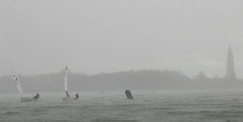 And then the rain came - week 8 of the Alton Water Fox's Chandlery & Anglian Water Frostbite Series - photo © Emer Berry