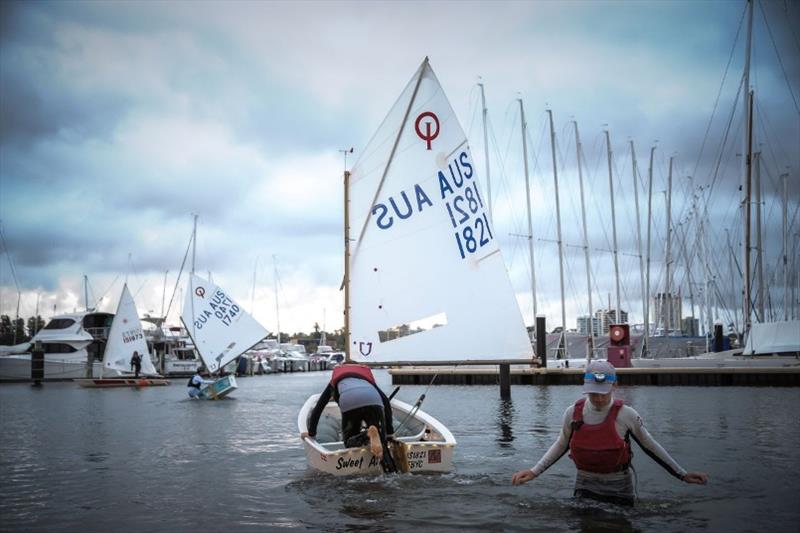 Dinghy Sailing is back in action at RPYC photo copyright Royal Perth Yacht Club taken at Royal Perth Yacht Club and featuring the Dinghy class