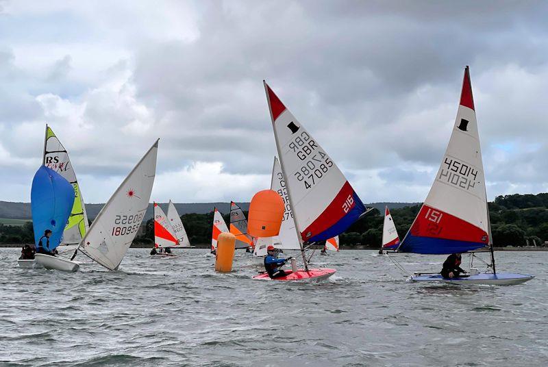 Starcross Yacht Club Junior Regatta photo copyright Ben Newall taken at Starcross Yacht Club and featuring the Dinghy class