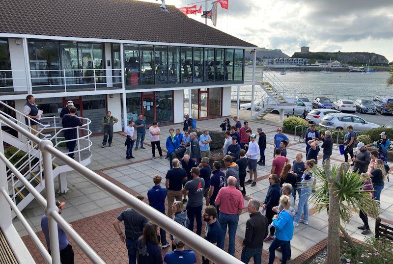 Allspars Final Fling 2021 photo copyright RWYC taken at Royal Western Yacht Club, England and featuring the Dinghy class