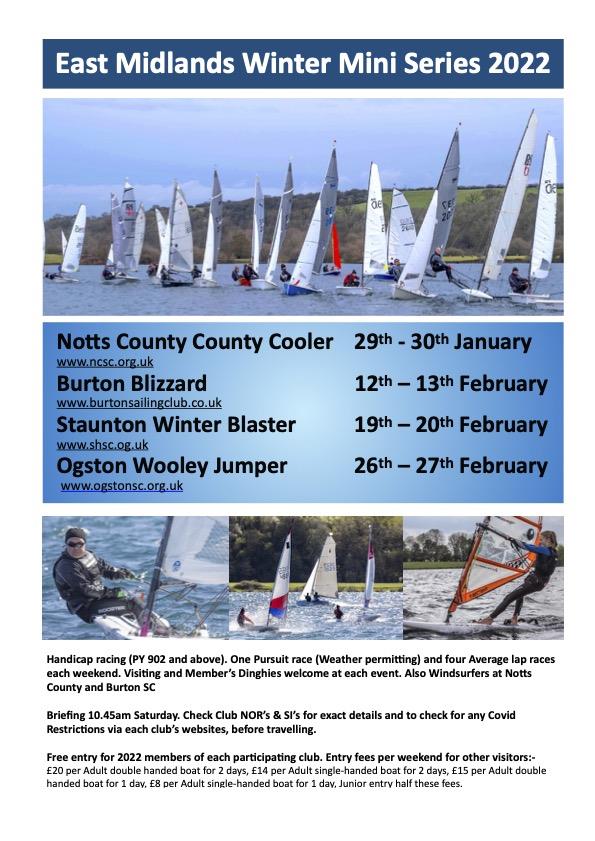 The Midlands mini series is back photo copyright David Eberlin taken at Notts County Sailing Club and featuring the Dinghy class