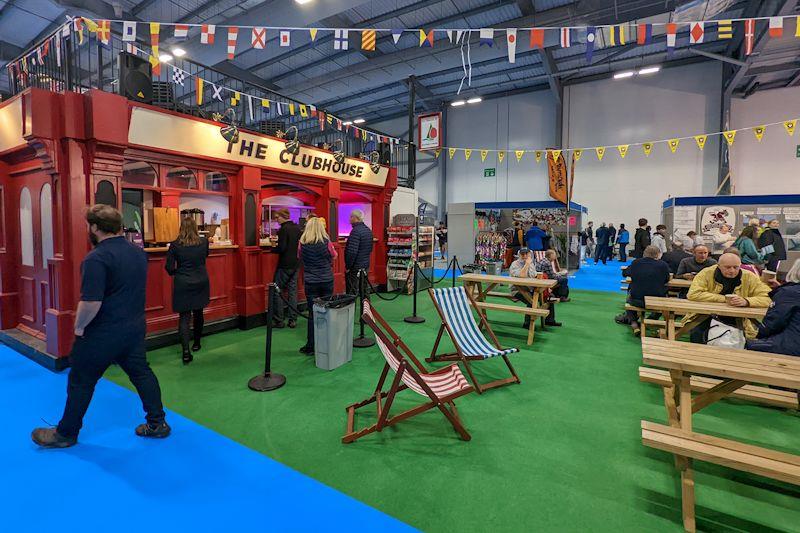 The Clubhouse at the RYA Dinghy & Watersports Show 2022 - photo © Mark Jardine / YachtsandYachting.com