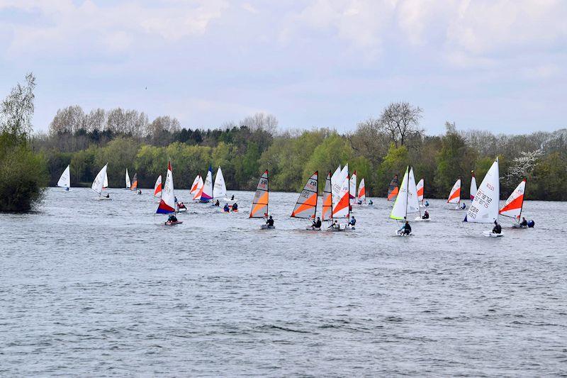 Fantastic start to 2022 North East & Yorkshire Youth Traveller Series at Ripon photo copyright Gail Jackson taken at Ripon Sailing Club and featuring the Dinghy class