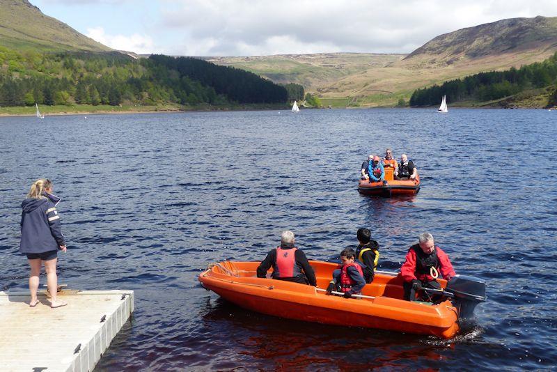 Discover Sailing Day 2022 at Dovestone Sailing Club photo copyright Nik Lever taken at Dovestone Sailing Club and featuring the Dinghy class