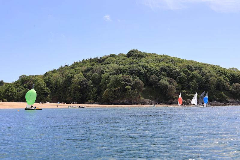 Salcombe YC Sailing Club Series race 6 photo copyright Lucy Burn taken at Salcombe Yacht Club and featuring the Dinghy class