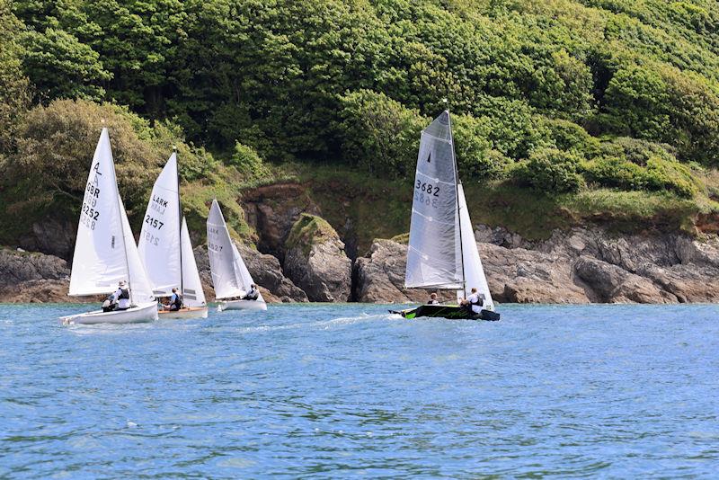 Salcombe YC Sailing Club Series race 6 photo copyright Lucy Burn taken at Salcombe Yacht Club and featuring the Dinghy class