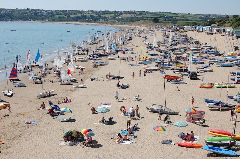 Just one part of the seemingly endless golden sands at Abersoch photo copyright David Henshall taken at Abersoch Sailing Club and featuring the Dinghy class