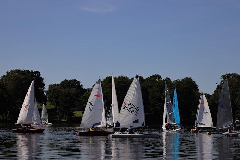 Which direction is it coming from?! - Border Counties Midweek Sailing round 5 at Redesmere photo copyright E Rhodes Photography taken at Redesmere Sailing Club and featuring the Dinghy class