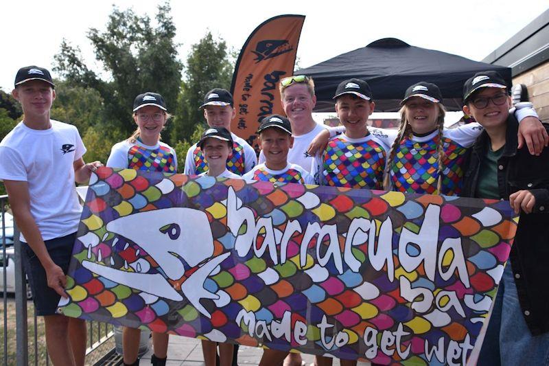 Team Trophy winners from Snowflake Sailing Club and event co-sponsor Barracuda Bay - 28th Broadland Youth Regatta photo copyright Trish Barnes taken at Waveney & Oulton Broad Yacht Club and featuring the Dinghy class