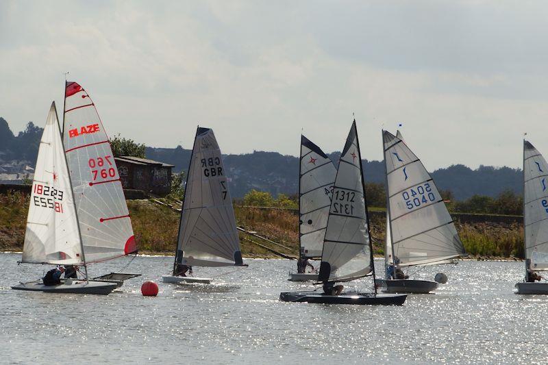 North West Senior Travellers at Elton photo copyright Dave Scott taken at Elton Sailing Club and featuring the Dinghy class