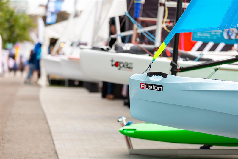 Dinghy Zone at the Southampton International Boat Show 2022 photo copyright British Marine taken at  and featuring the Dinghy class