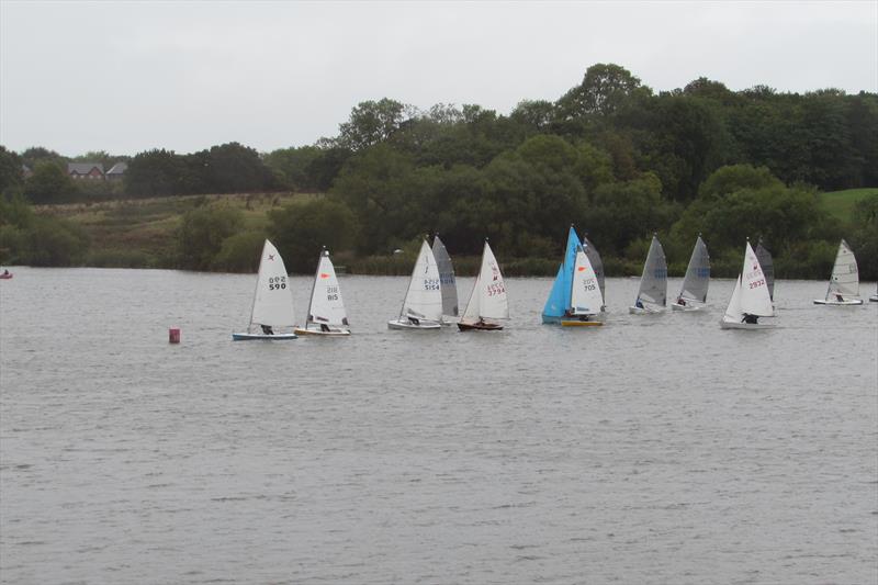 Let's go! Border Counties at Winsford Flash photo copyright Brian Herring taken at Winsford Flash Sailing Club and featuring the Dinghy class