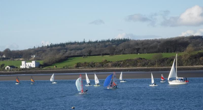 Port Dinorwic SC- Clwb Hwylio Y Felinheli Christmas Regatta photo copyright Ken Newing taken at Port Dinorwic Sailing Club and featuring the Dinghy class