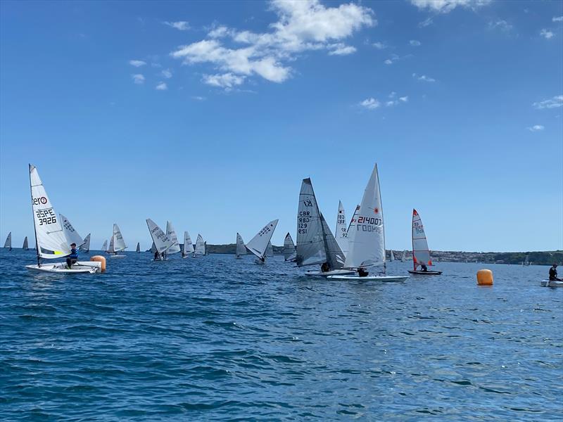 Paignton POSH Regatta photo copyright Andy Probert taken at Paignton Sailing Club and featuring the Dinghy class