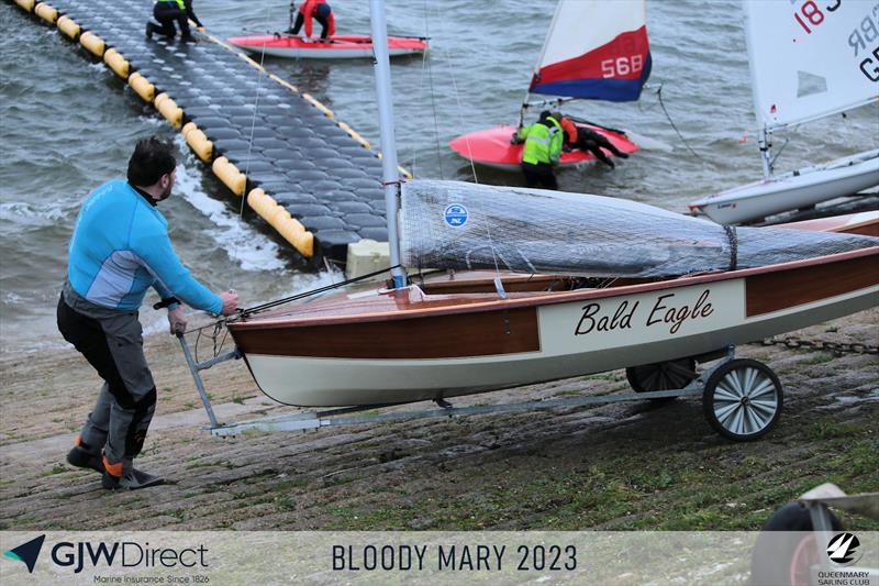 GJW Direct Bloody Mary 2023 photo copyright Mark Jardine taken at Queen Mary Sailing Club and featuring the Dinghy class