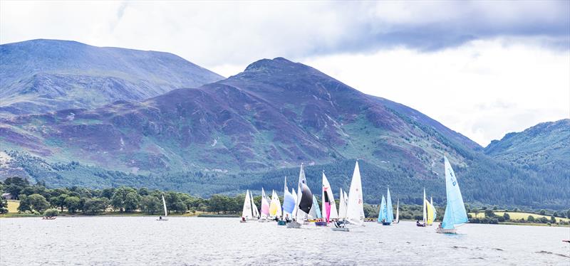 Dinghy sailing at Bass photo copyright Paul Allen taken at Bassenthwaite Sailing Club and featuring the Dinghy class