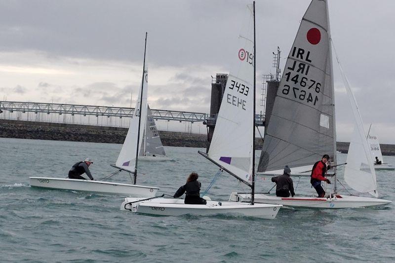 Viking Marine DMYC Frostbite Series 2 day 4 photo copyright Cormac Bradley taken at Dun Laoghaire Motor Yacht Club and featuring the Dinghy class