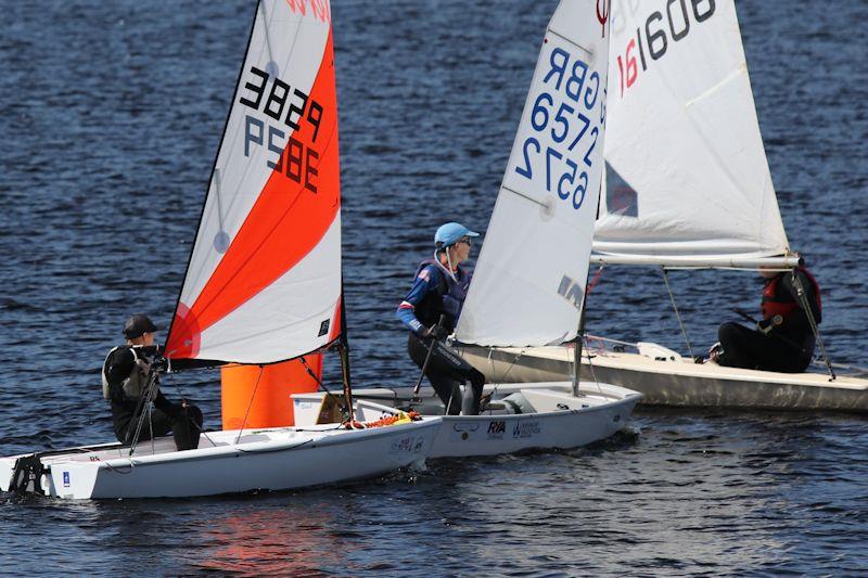 Close Racing at Teesdale during NEYYTS 2022 - North East & Yorkshire Youth Traveller Series photo copyright Fiona Spence taken at Teesdale Sailing Club and featuring the Dinghy class
