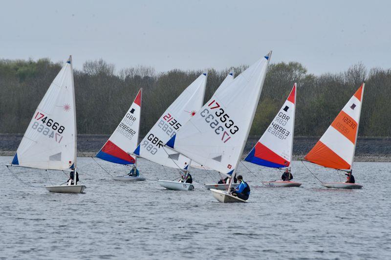 Derbyshire Youth Sailing starts the 2023 season at Burton photo copyright D Clarke taken at Burton Sailing Club and featuring the Dinghy class