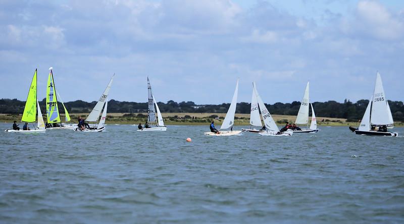 Keyhaven Regatta 2023 photo copyright Mark Jardine taken at Keyhaven Yacht Club and featuring the Dinghy class