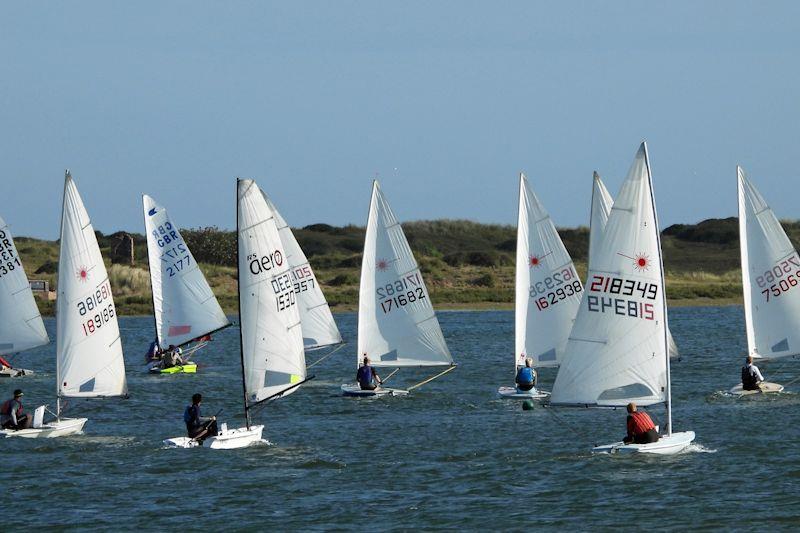 Nod Race at Overy Staithe photo copyright Ian Barrett taken at Overy Staithe Sailing Club and featuring the Dinghy class