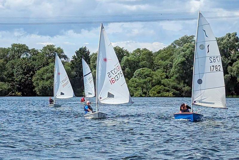 Sunset Salver at Fishers Green  photo copyright Simon Williams taken at Fishers Green Sailing Club and featuring the Dinghy class