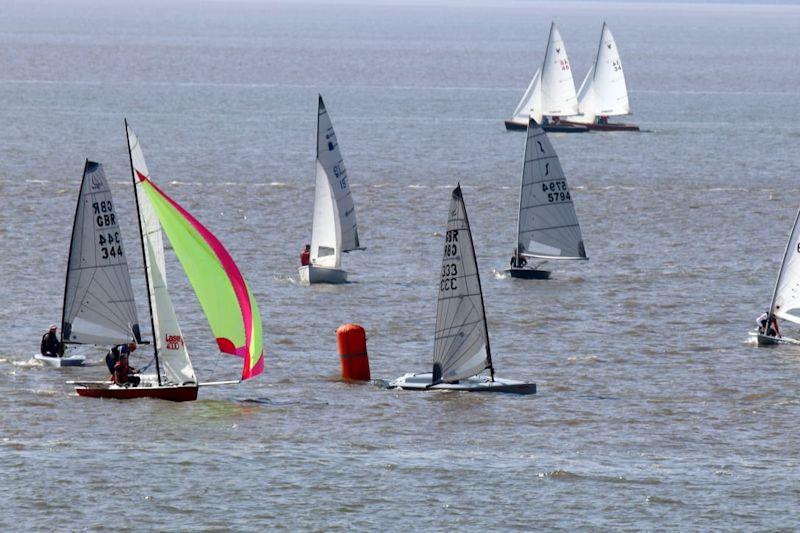 Racing in the Dee SC regatta photo copyright Alan Jenkins taken at Dee Sailing Club and featuring the Dinghy class