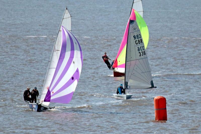 Racing in the Dee SC regatta photo copyright Alan Jenkins taken at Dee Sailing Club and featuring the Dinghy class