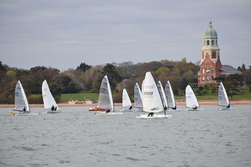 Lest anyone still doubts the impact that the SMODs have had on our domestic dinghy scene, a decade ago there would probably have been ten classes on the start line - Now there are four and not a Laser to be seen - photo © Dougal Henshall