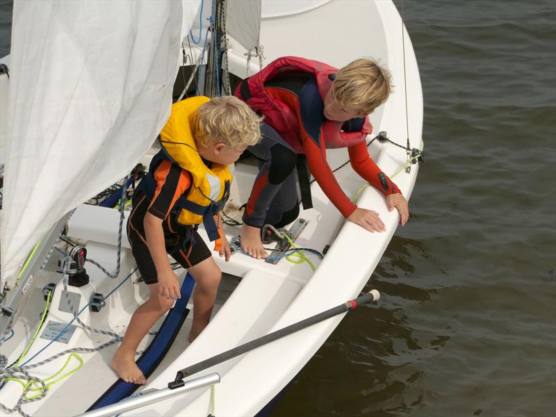 Teign Corinthian YC 2023 Dinghy Regatta and Bart's Bash photo copyright Heather Davies taken at Teign Corinthian Yacht Club and featuring the Dinghy class
