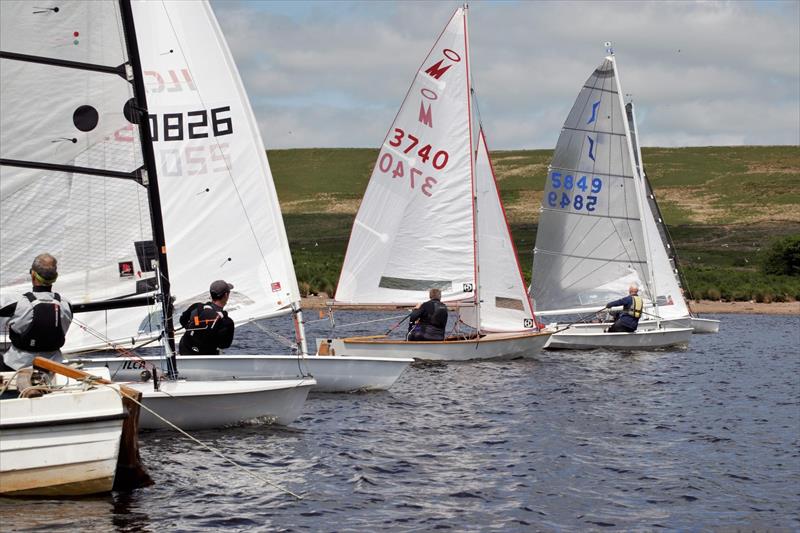 2023 North West Senior Travellers 2023 final at Elton photo copyright Dave Woodhead taken at Elton Sailing Club and featuring the Dinghy class