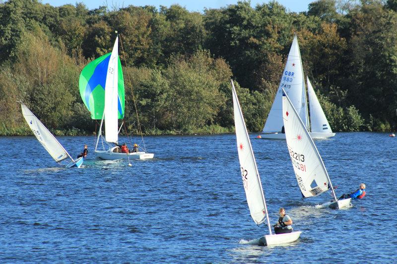 Points racing at Snowflake photo copyright Paddy Wildman taken at Snowflake Sailing Club and featuring the Dinghy class